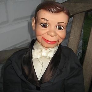 Vintage Charlie McCarthy ventriloquist dummy doll
